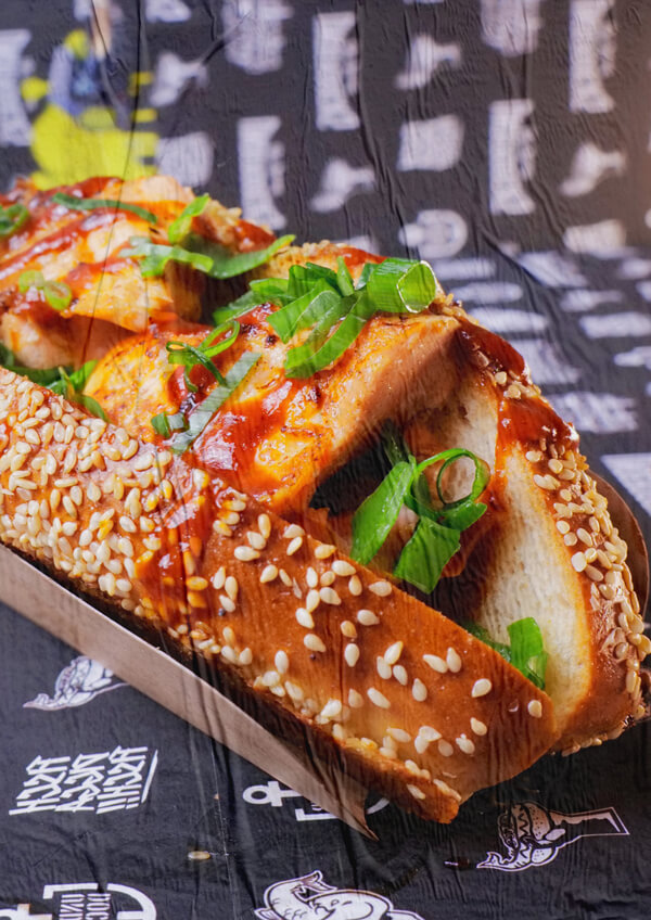 grilled lax roll produktshooting underdocks